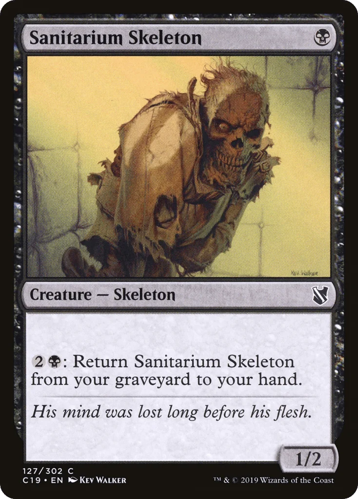 Sanitarium Skeleton · Commander 2019