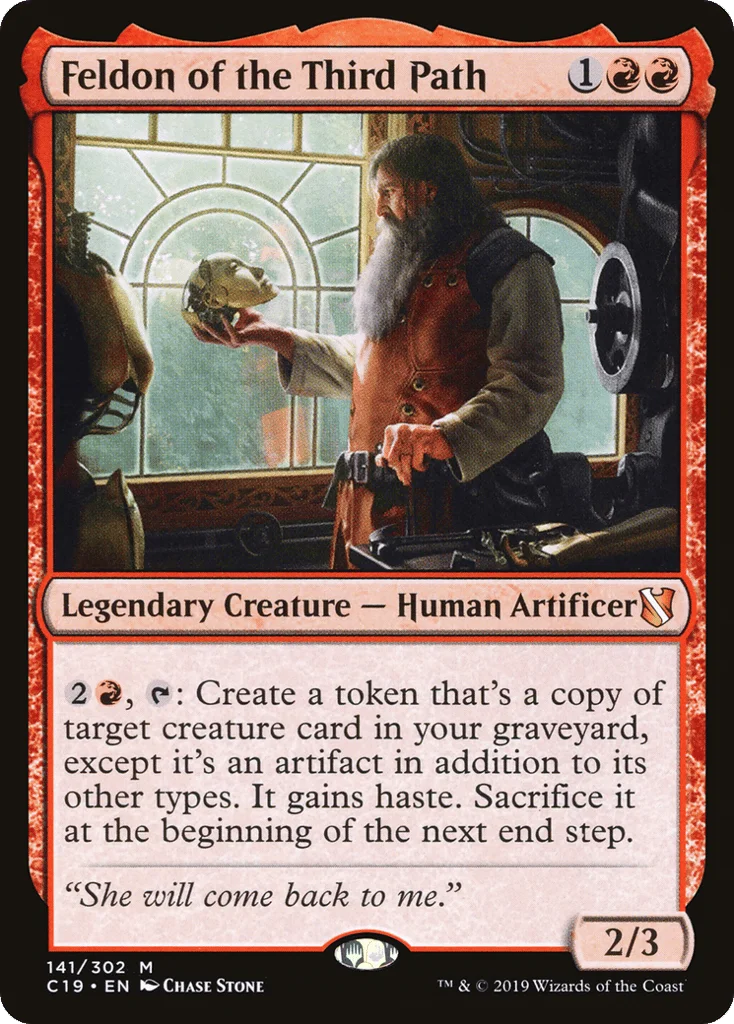 Feldon of the Third Path · Commander 2019