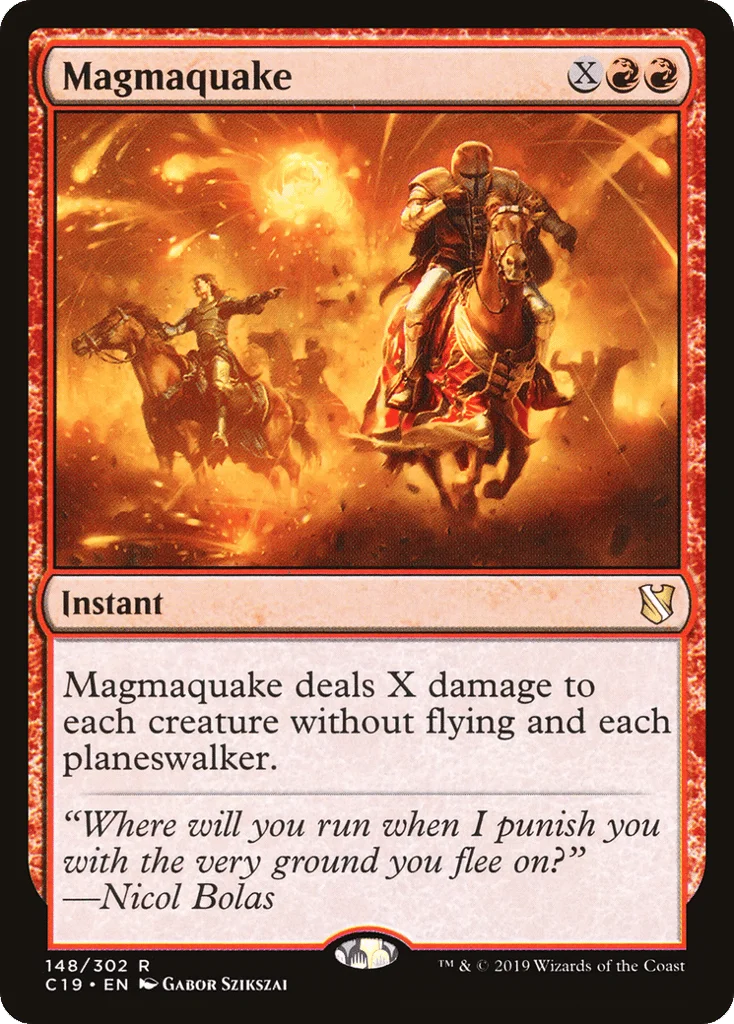 Magmaquake · Commander 2019