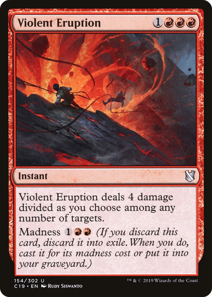 Violent Eruption · Commander 2019