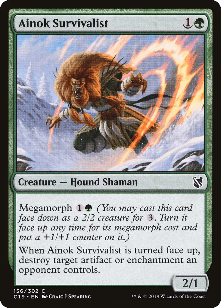Ainok Survivalist · Commander 2019