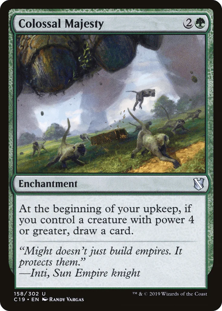 Colossal Majesty · Commander 2019