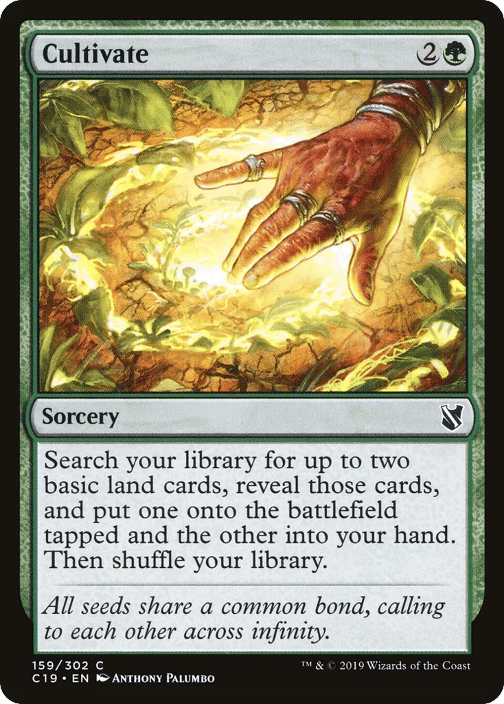 Cultivate · Commander 2019