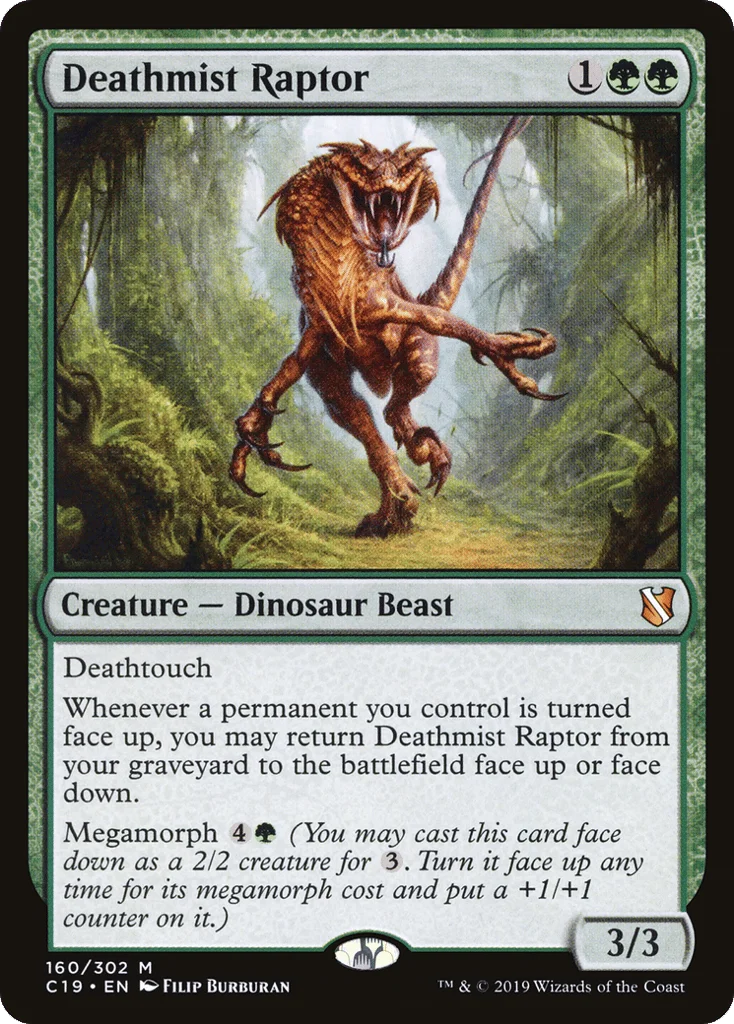 Deathmist Raptor · Commander 2019