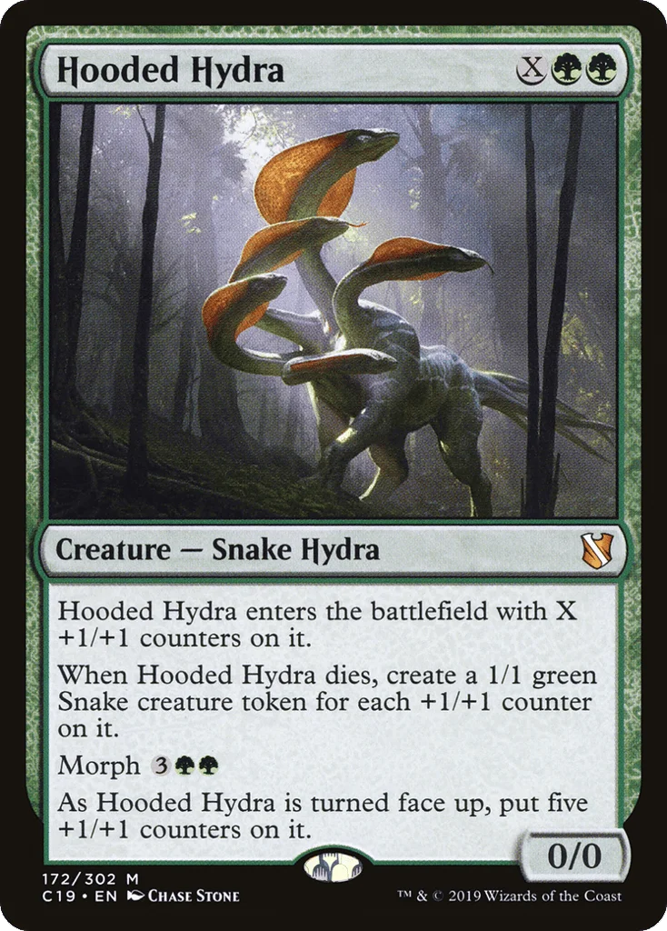 Hooded Hydra · Commander 2019