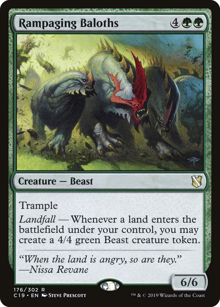 Rampaging Baloths · Commander 2019