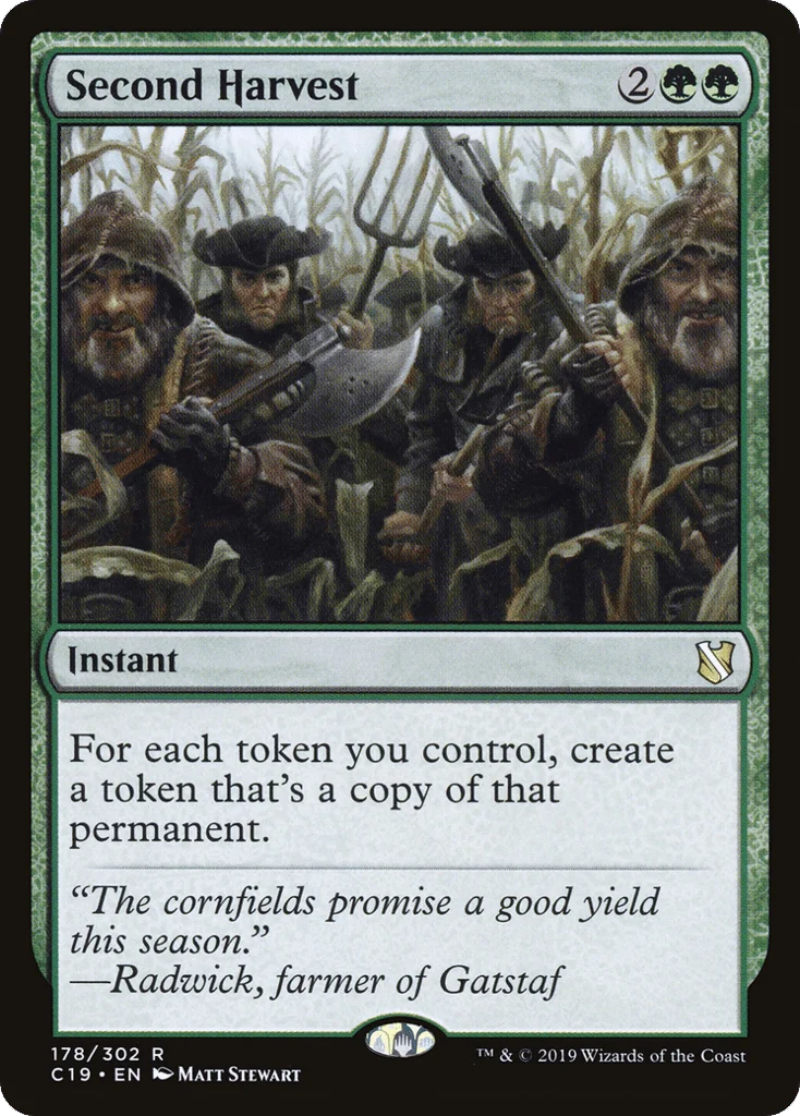 Second Harvest · Commander 2019