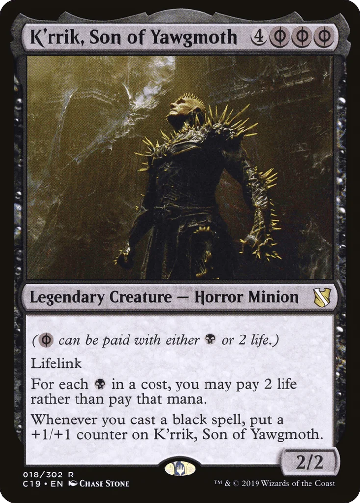 K'rrik, Son of Yawgmoth · Commander 2019