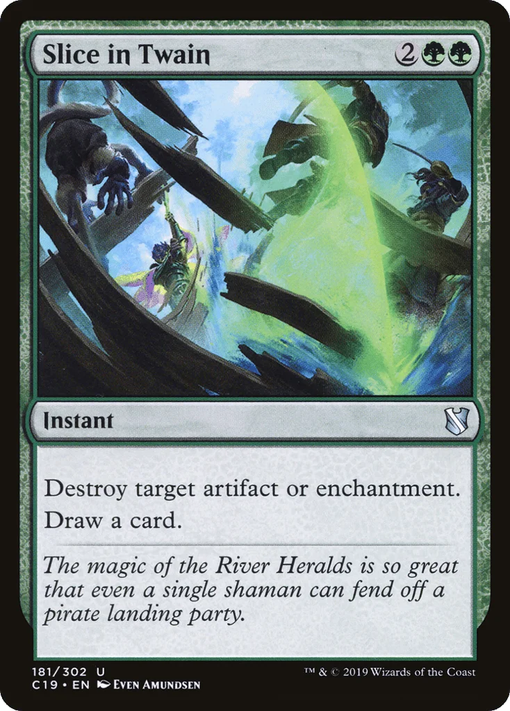 Slice in Twain · Commander 2019