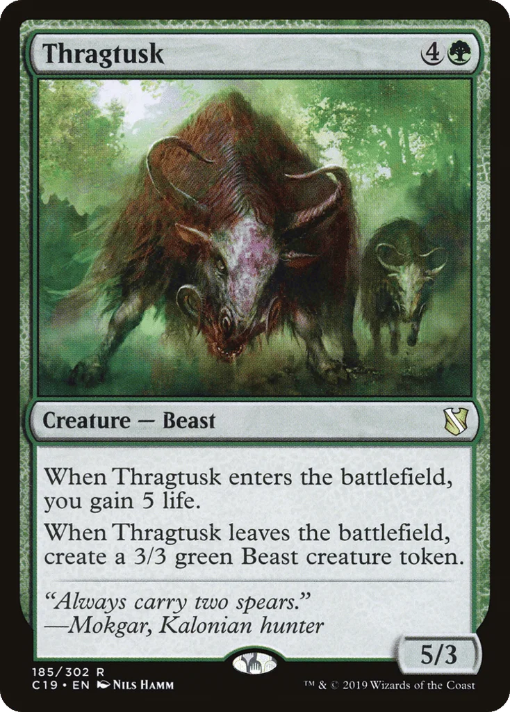 Thragtusk · Commander 2019