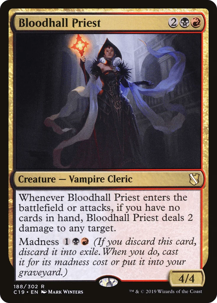 Bloodhall Priest · Commander 2019