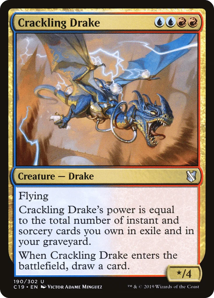 Crackling Drake · Commander 2019