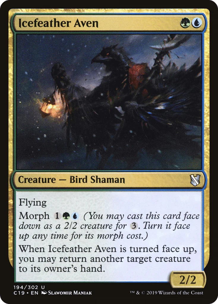 Icefeather Aven · Commander 2019