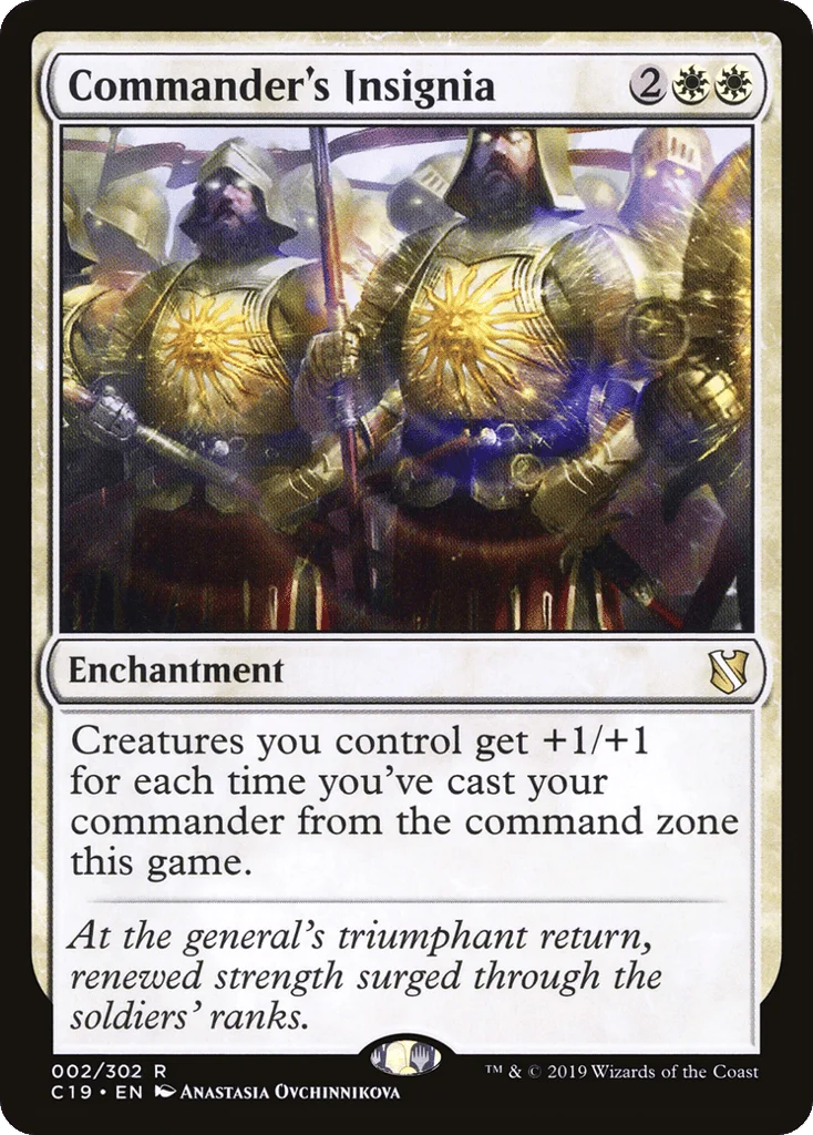 Commander's Insignia · Commander 2019