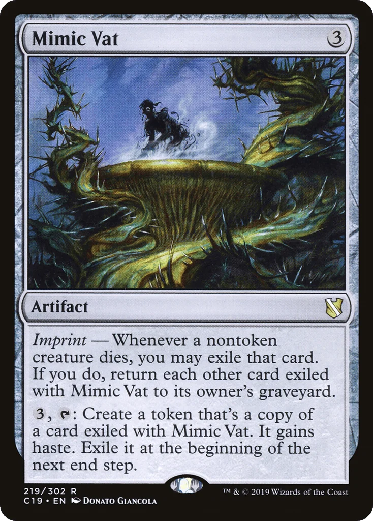 Mimic Vat · Commander 2019