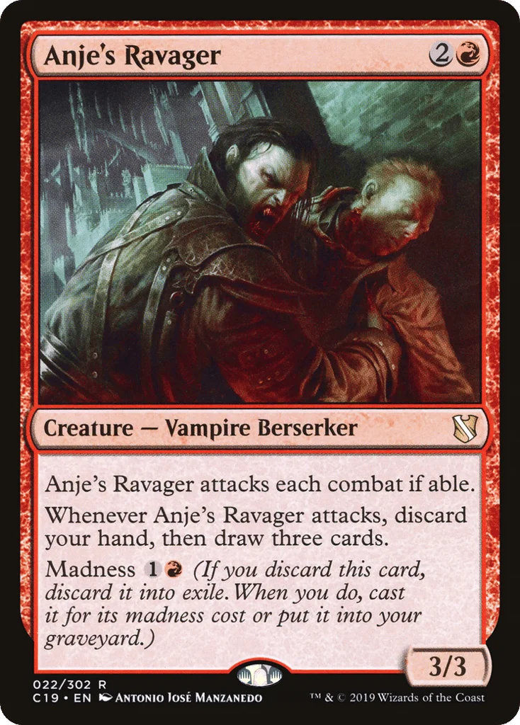 Anje's Ravager · Commander 2019