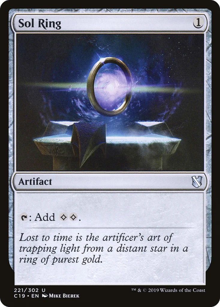 Sol Ring · Commander 2019