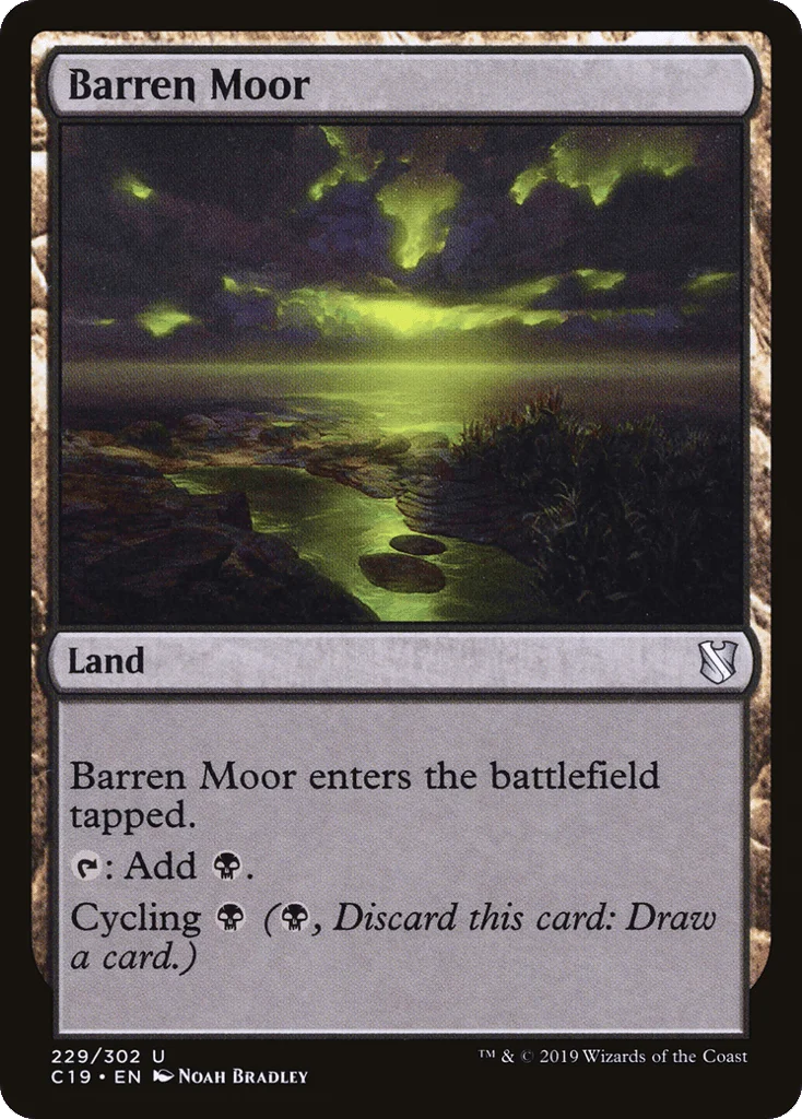 Barren Moor · Commander 2019