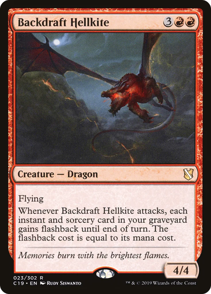 Backdraft Hellkite · Commander 2019