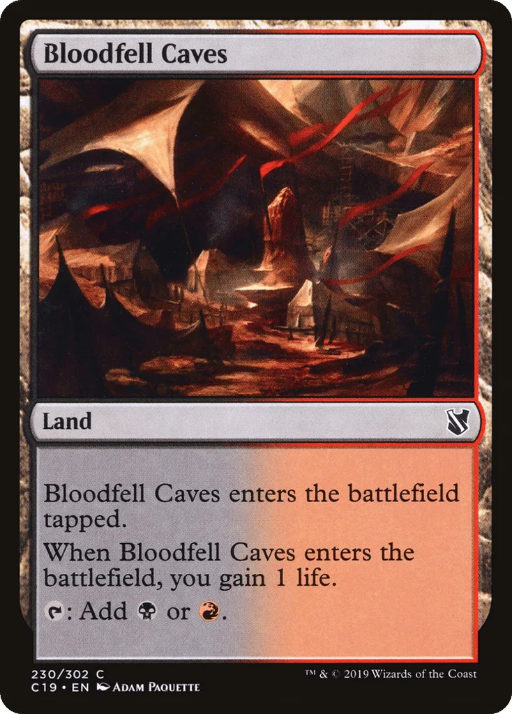 Bloodfell Caves · Commander 2019