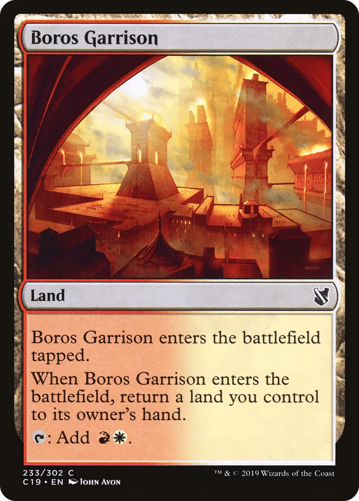 Boros Garrison · Commander 2019