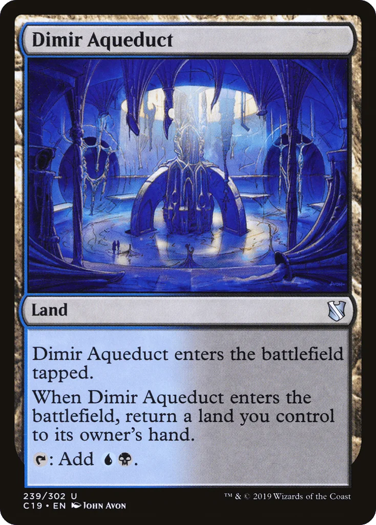 Dimir Aqueduct · Commander 2019