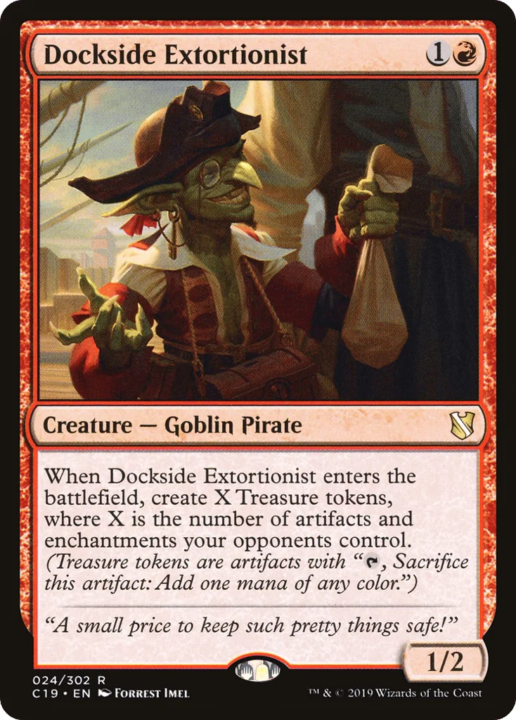 Dockside Extortionist · Commander 2019