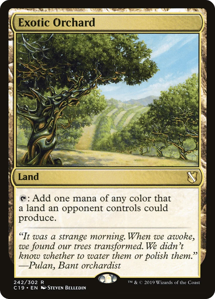 Exotic Orchard · Commander 2019
