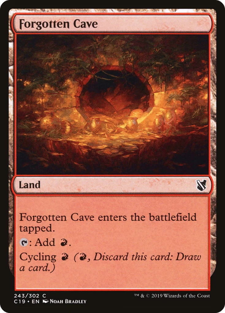 Forgotten Cave · Commander 2019
