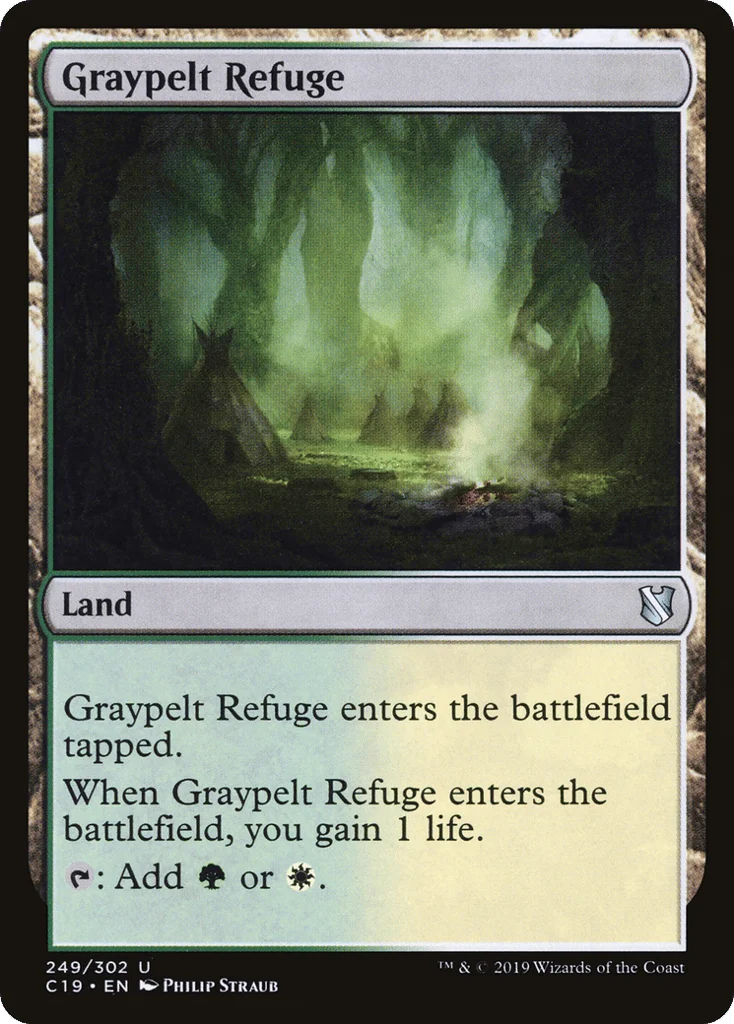 Graypelt Refuge · Commander 2019