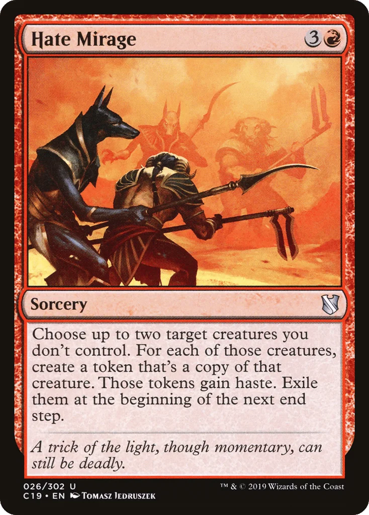 Hate Mirage · Commander 2019