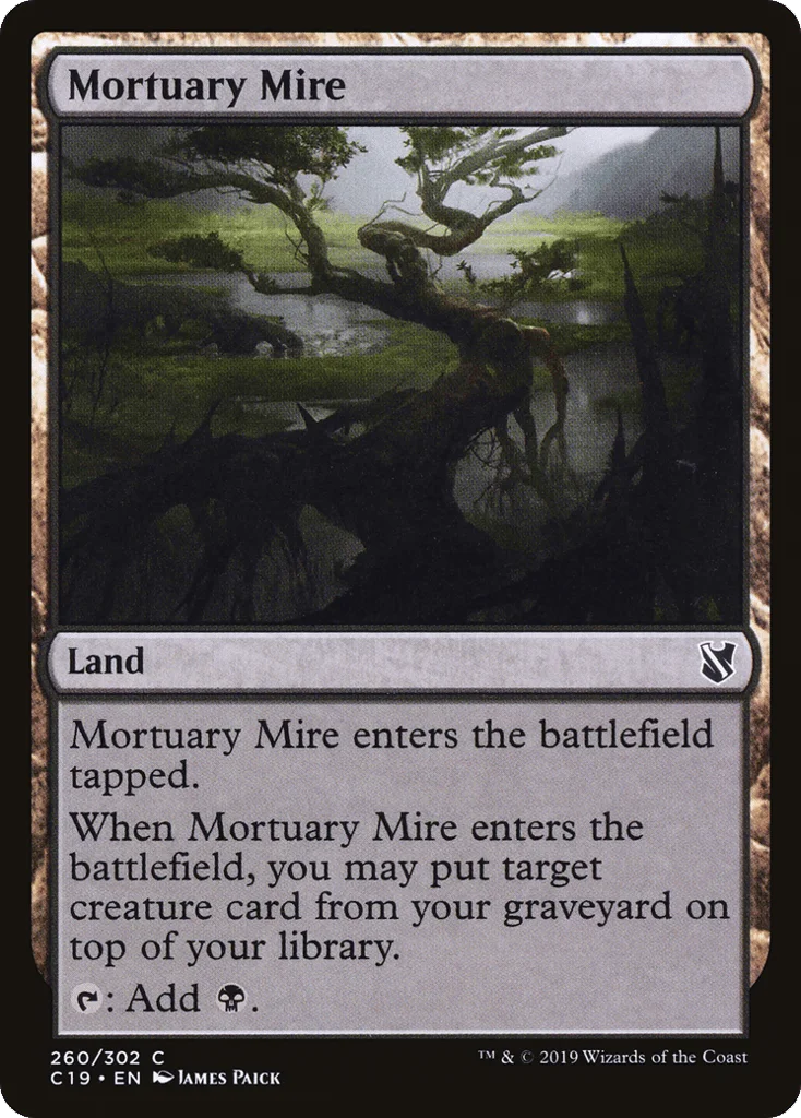 Mortuary Mire · Commander 2019