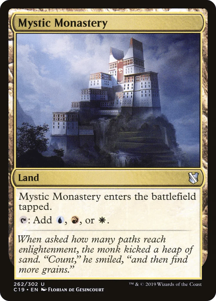 Mystic Monastery · Commander 2019