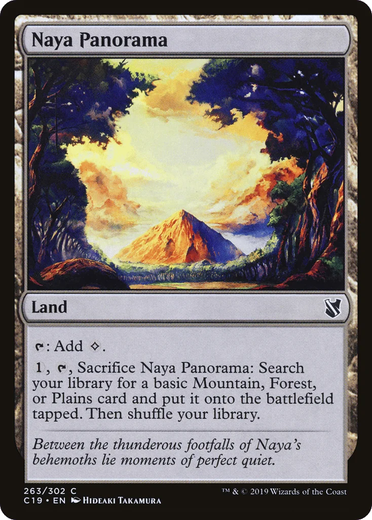 Naya Panorama · Commander 2019