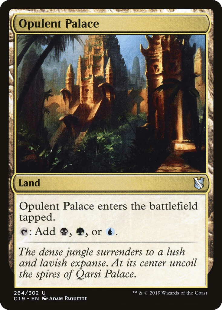 Opulent Palace · Commander 2019