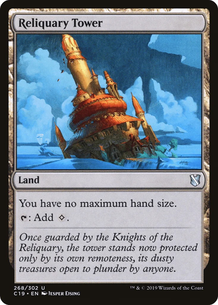 Reliquary Tower · Commander 2019