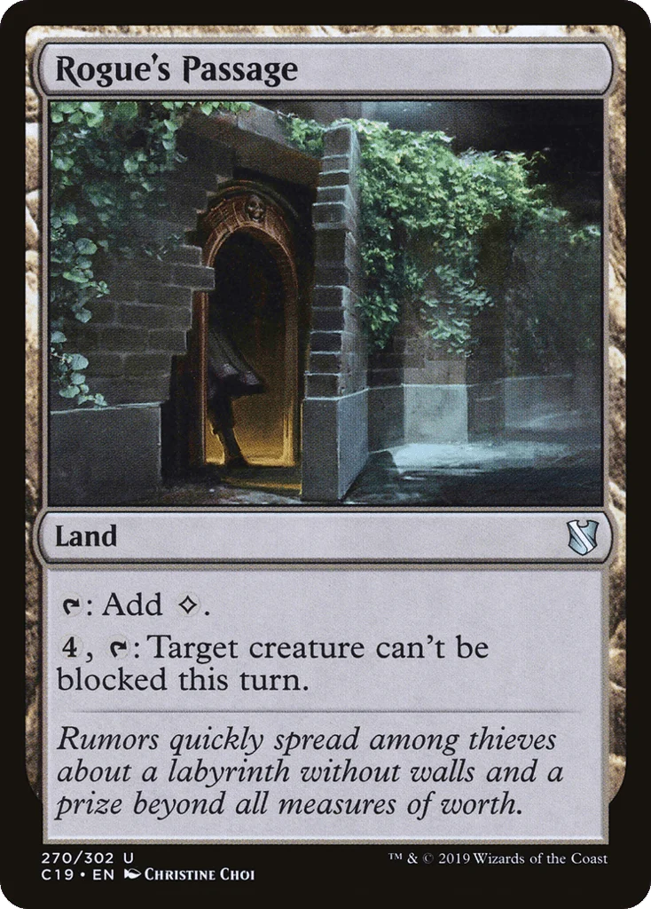 Rogue's Passage · Commander 2019