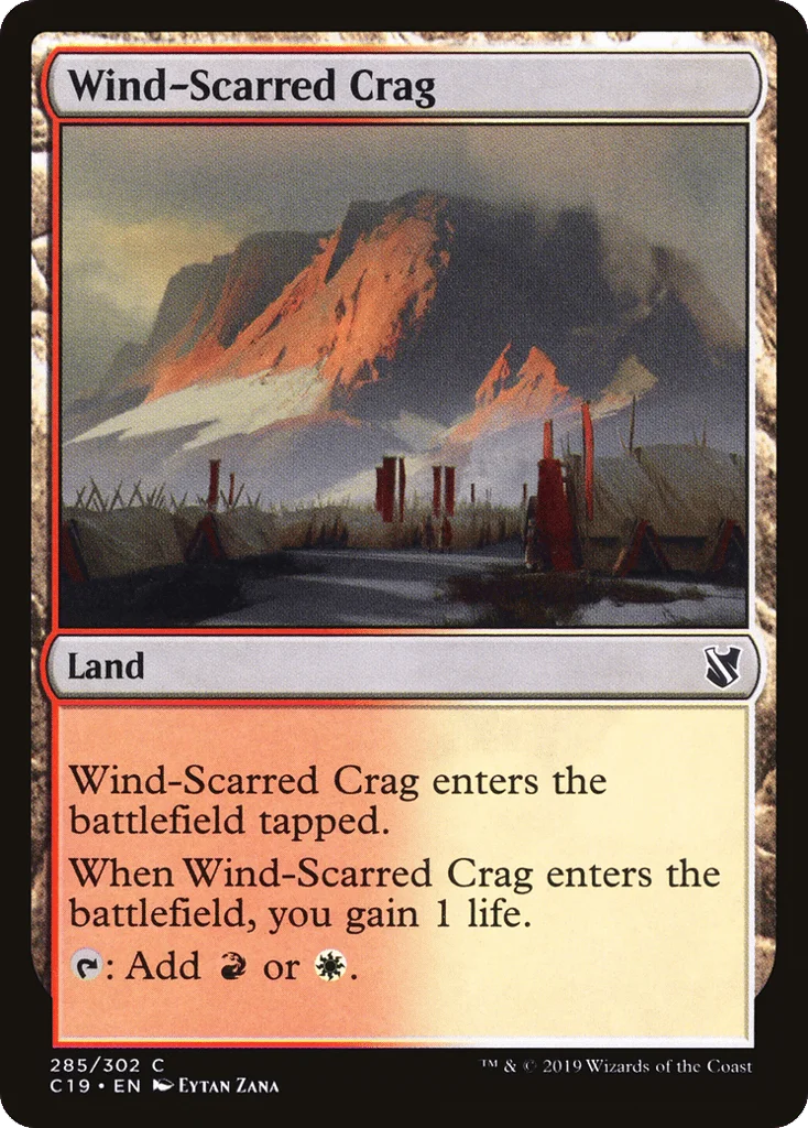 Wind-Scarred Crag · Commander 2019