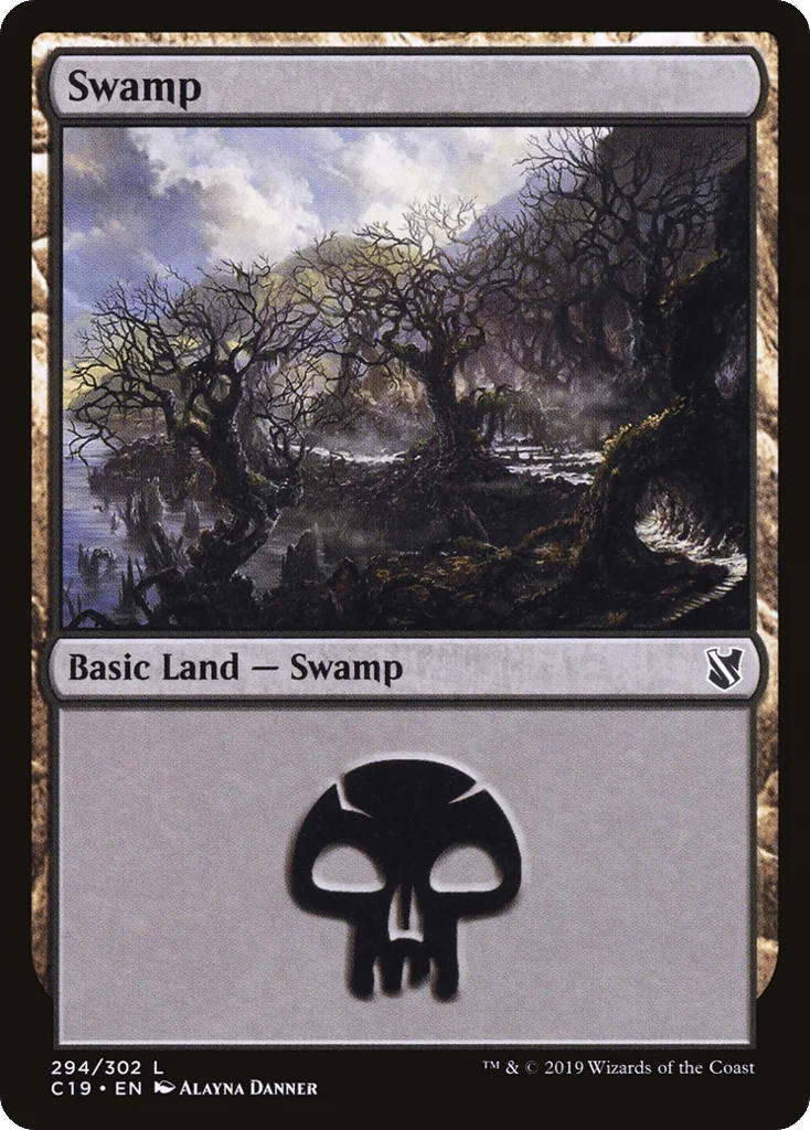 Swamp · Commander 2019