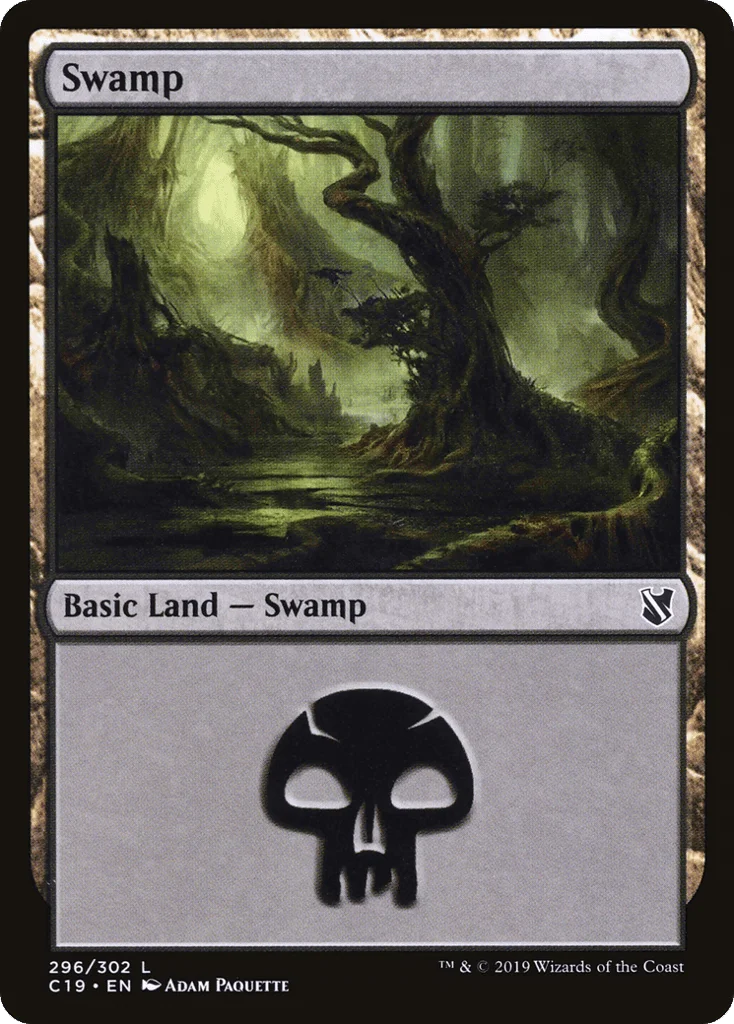 Swamp · Commander 2019