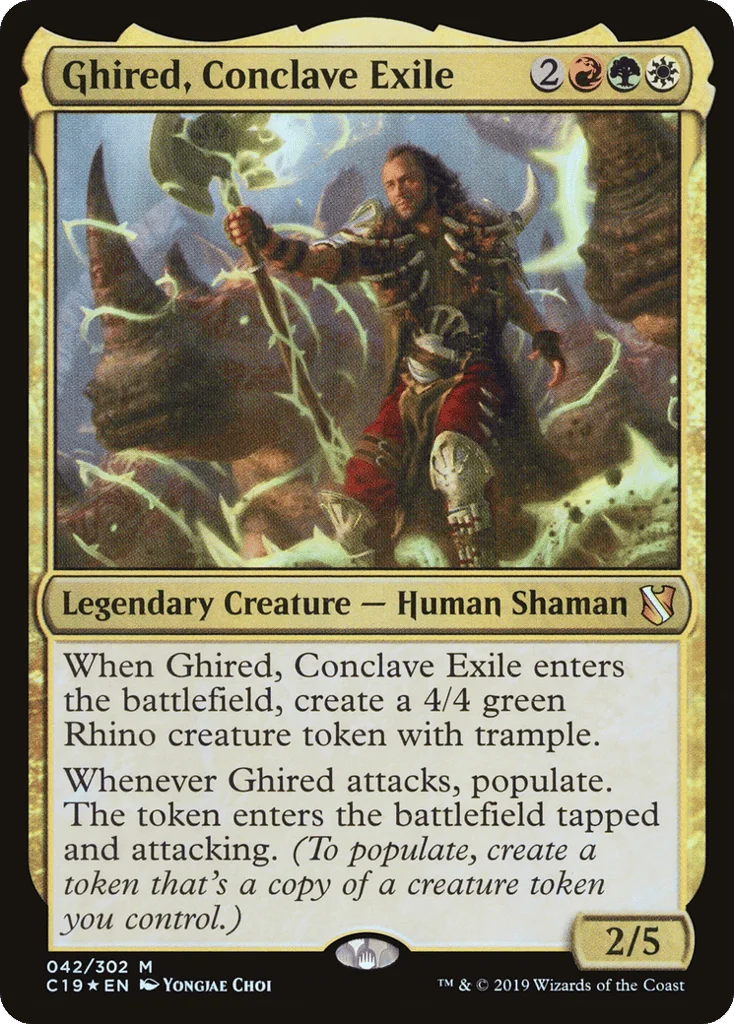 Ghired, Conclave Exile · Commander 2019