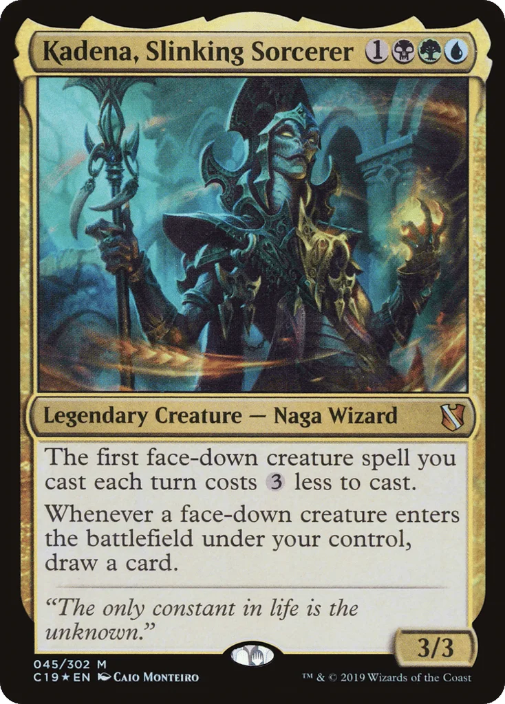 Kadena, Slinking Sorcerer · Commander 2019