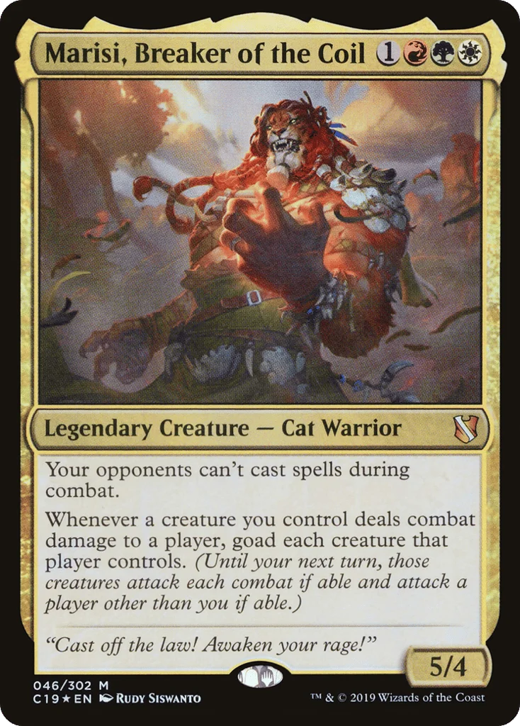 Marisi, Breaker of the Coil · Commander 2019