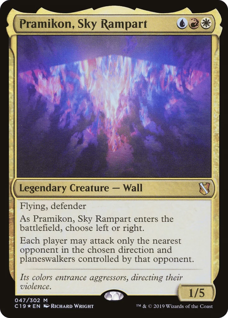 Pramikon, Sky Rampart · Commander 2019