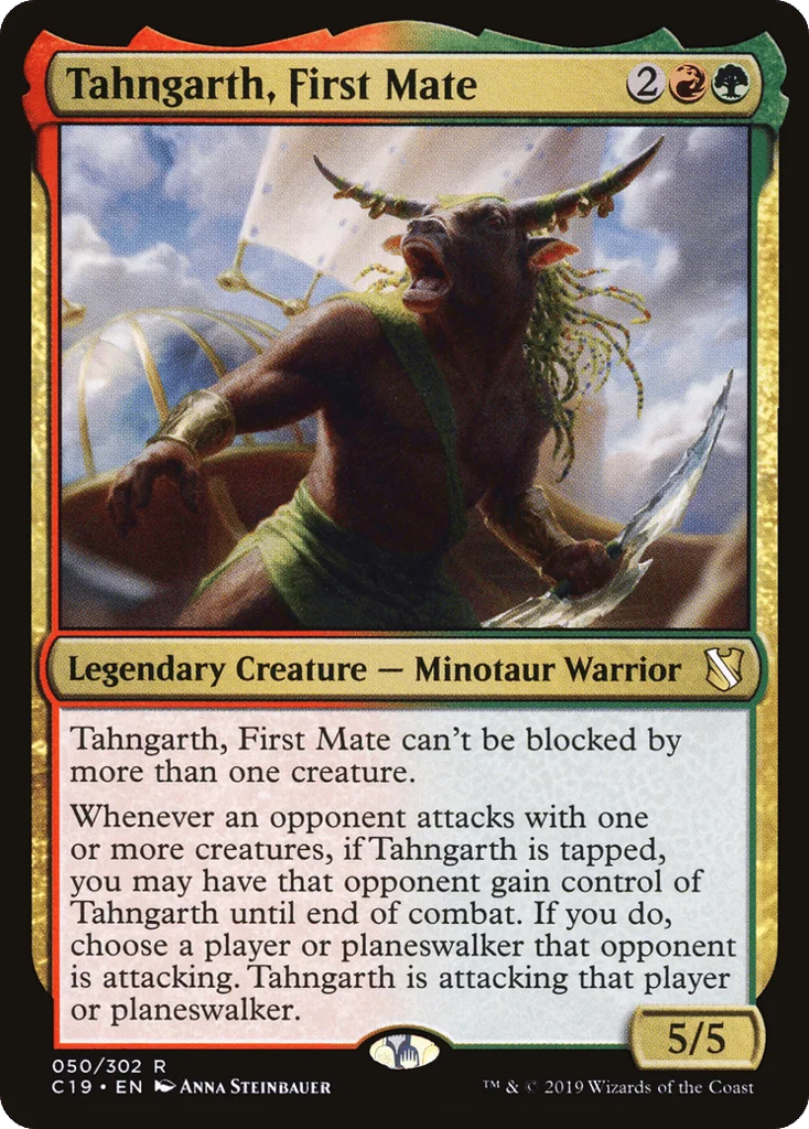 Tahngarth, First Mate · Commander 2019