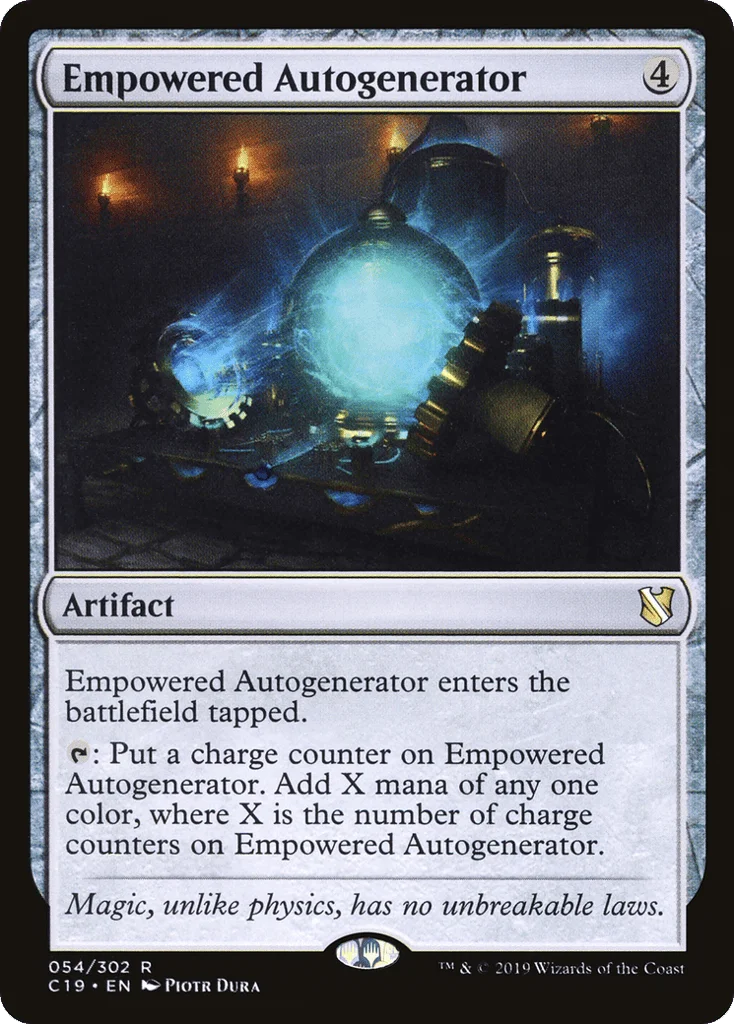 Empowered Autogenerator · Commander 2019
