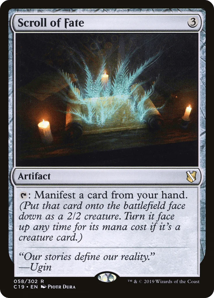 Scroll of Fate · Commander 2019