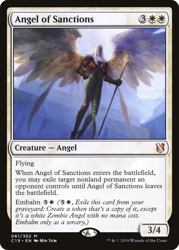 Angel of Sanctions · Commander 2019