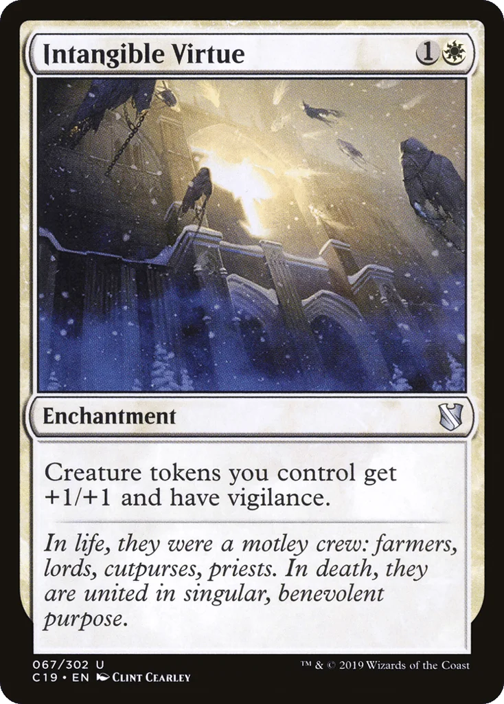 Intangible Virtue · Commander 2019