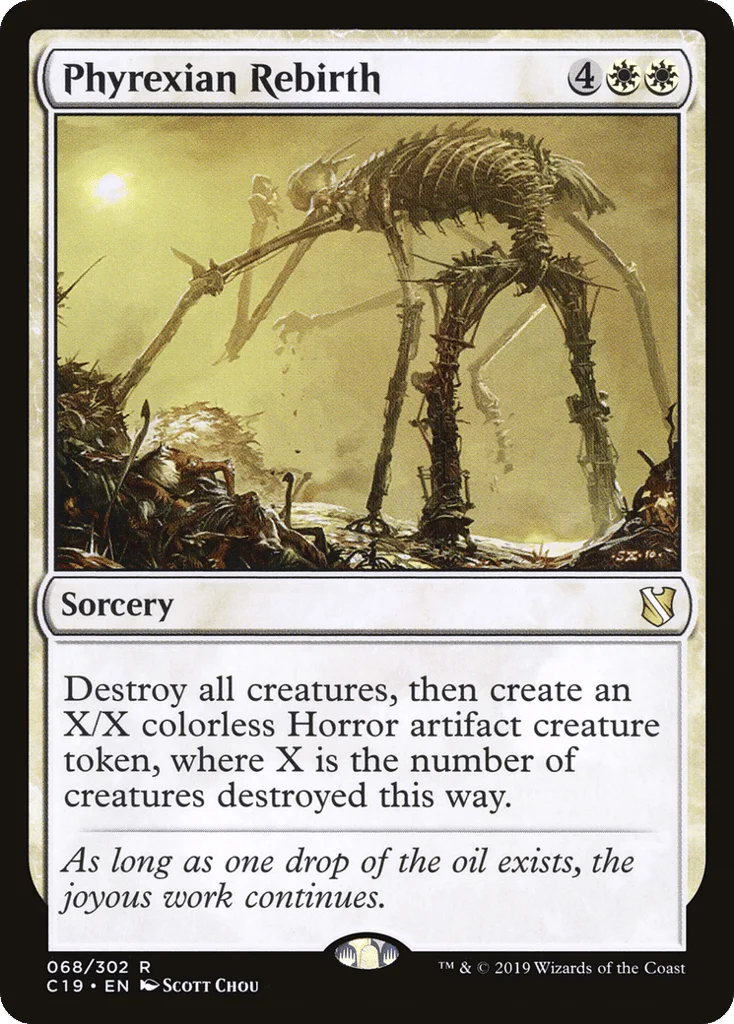 Phyrexian Rebirth · Commander 2019